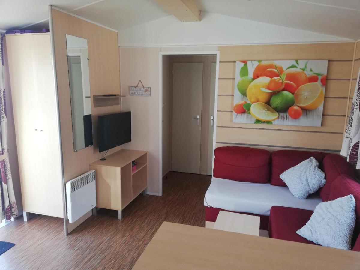 Grand Mobil Home 3Chbr 2Sdb Camping La Carabasse В'яс Екстер'єр фото