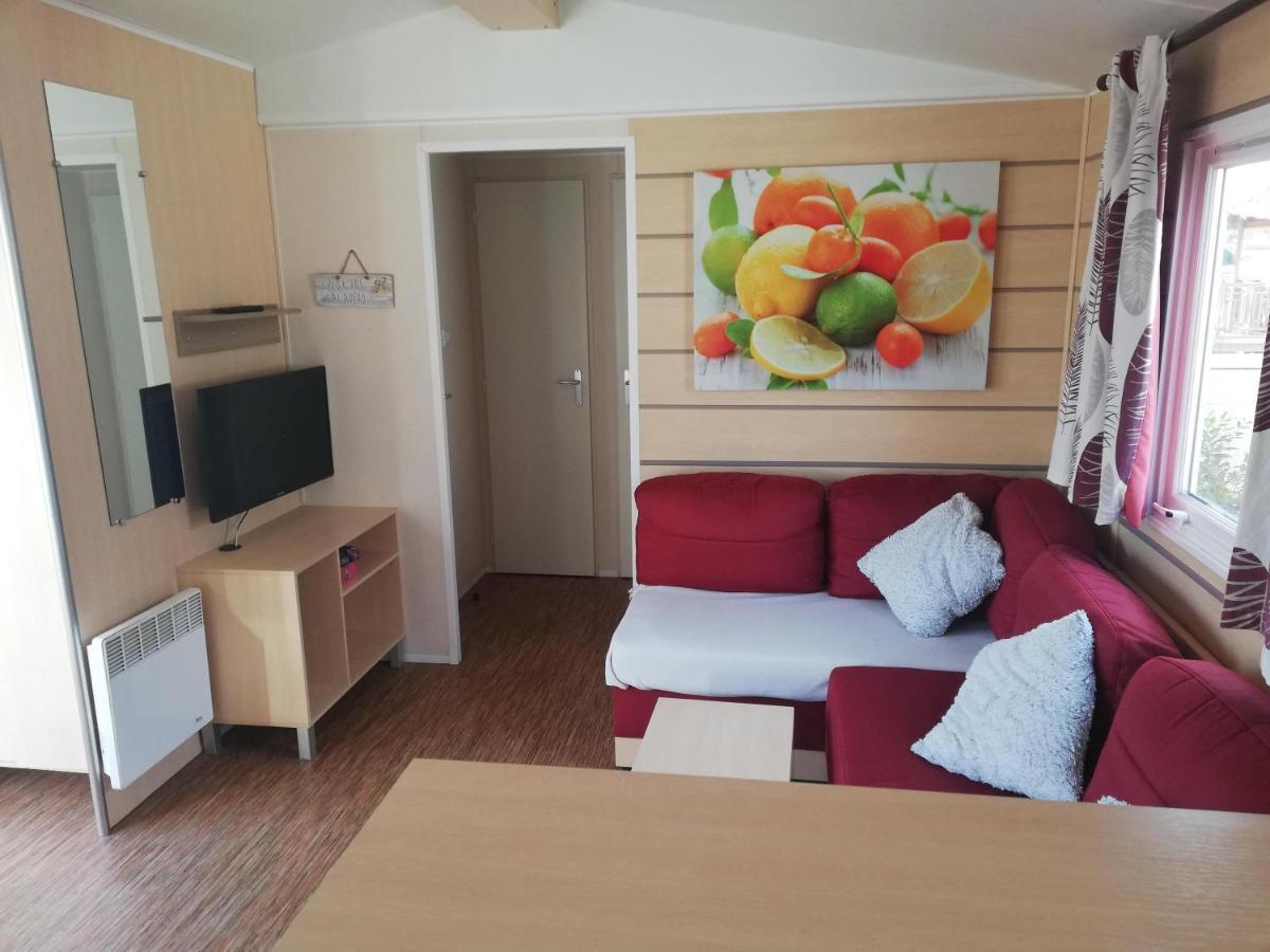 Grand Mobil Home 3Chbr 2Sdb Camping La Carabasse В'яс Екстер'єр фото