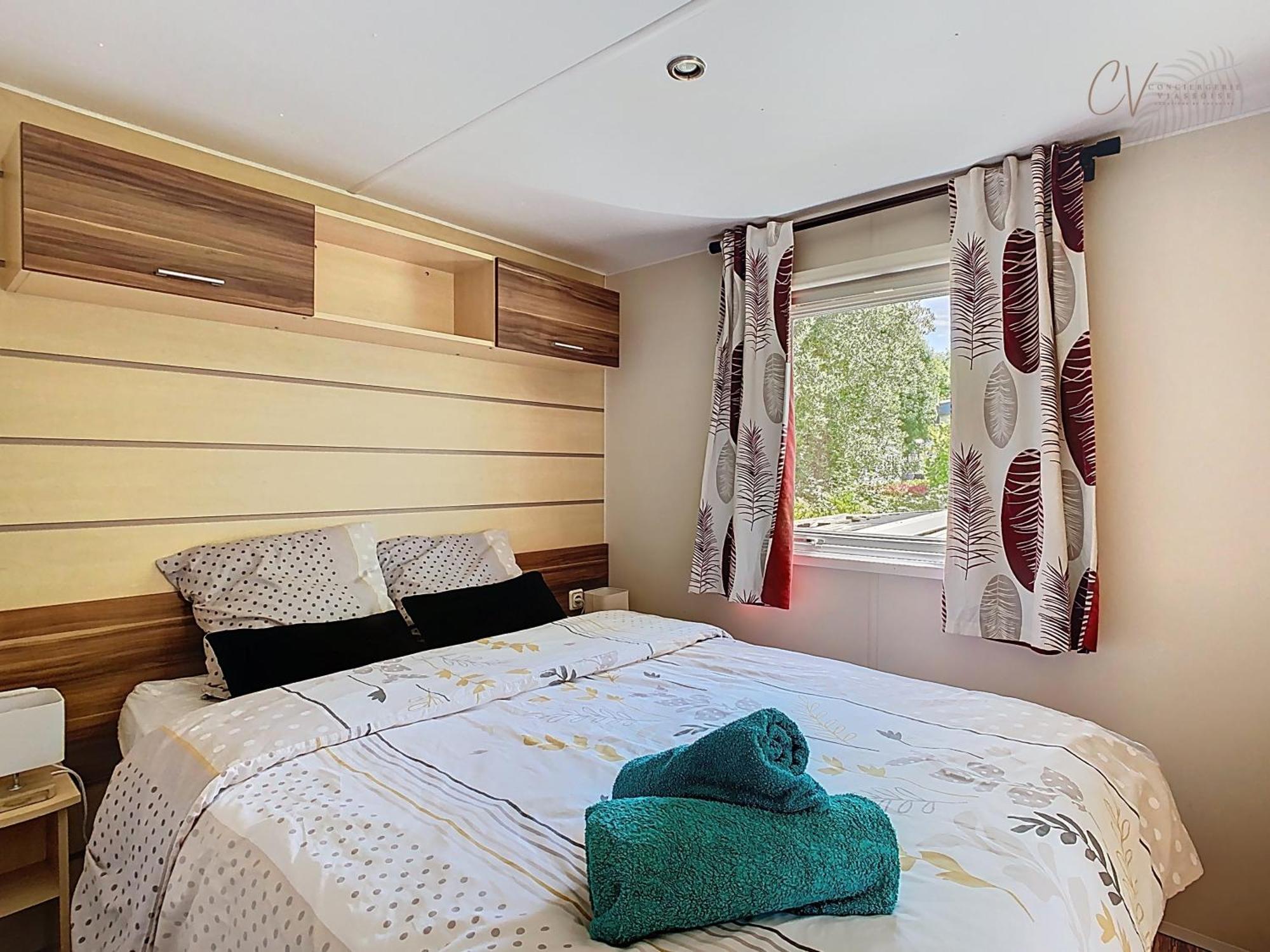Grand Mobil Home 3Chbr 2Sdb Camping La Carabasse В'яс Екстер'єр фото